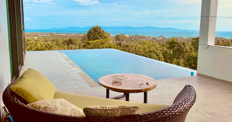 New 2-Bedroom Sea-view Pool Villa in Koh Phangan